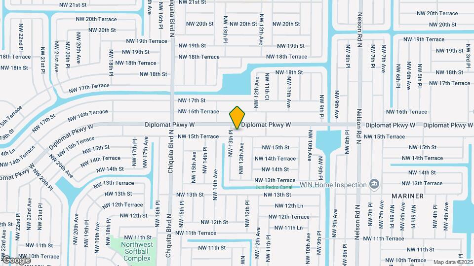 1307 NW 15th Terrace Map and Location Details