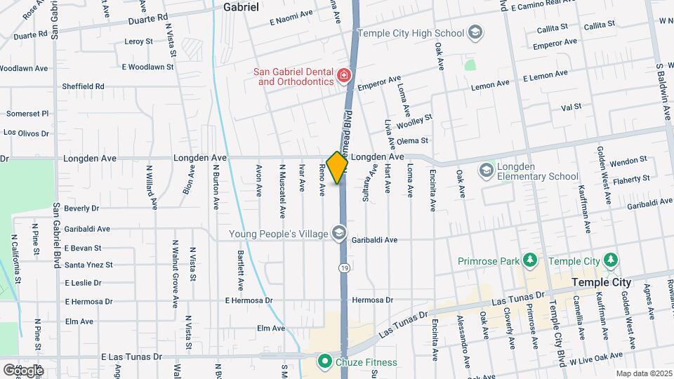 6211 Rosemead Blvd Map and Location Details