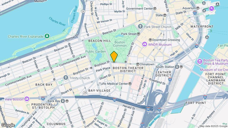 162 Boylston St, Unit 824A Map and Location Details