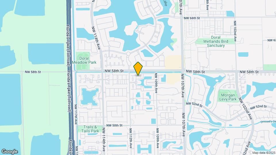 The Palms of Doral Map and Location Details