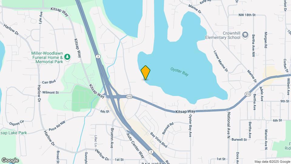 924 Shorewood Dr Map and Location Details