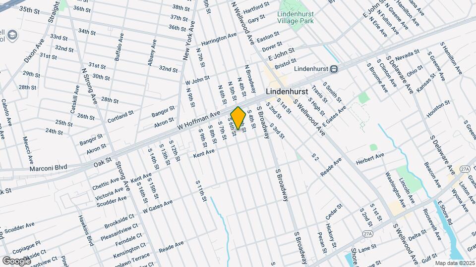 168 S. 6th St Map and Location Details