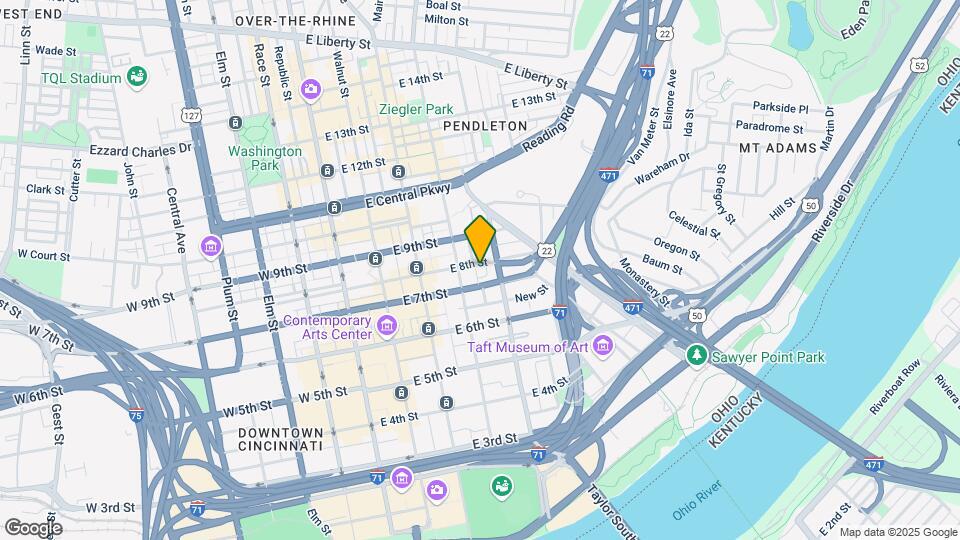 East 8 Lofts Map and Location Details