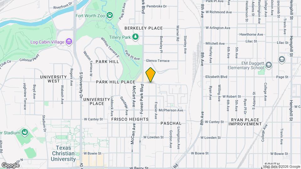 2215 Park Hill Dr Map and Location Details