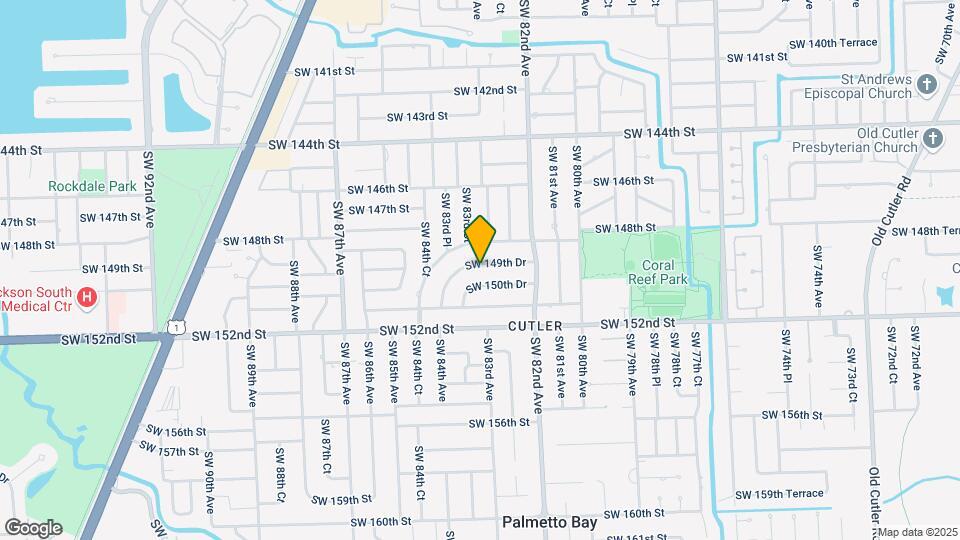 8320 SW 149th Dr Mapa y Detalles de la Ubicación