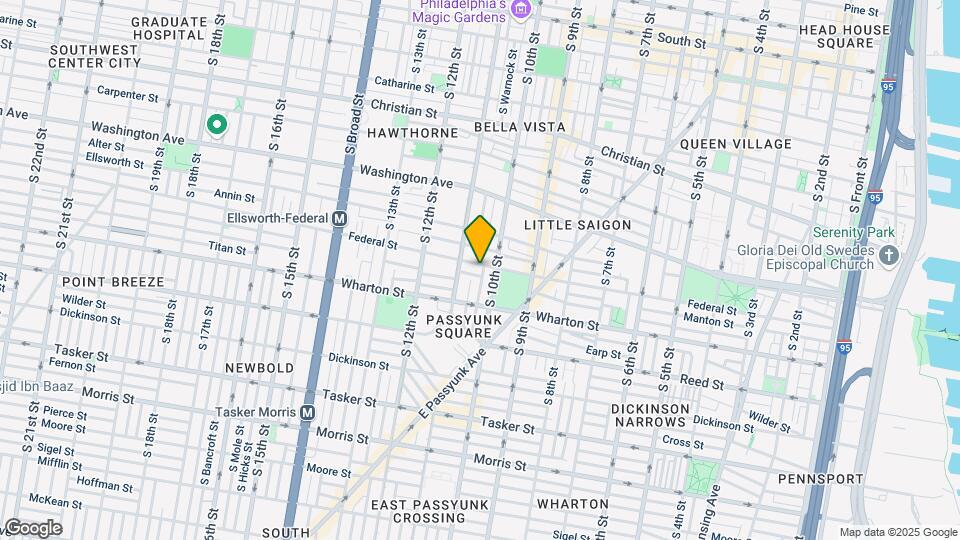 1016 Federal St Mapa y Detalles de la Ubicación