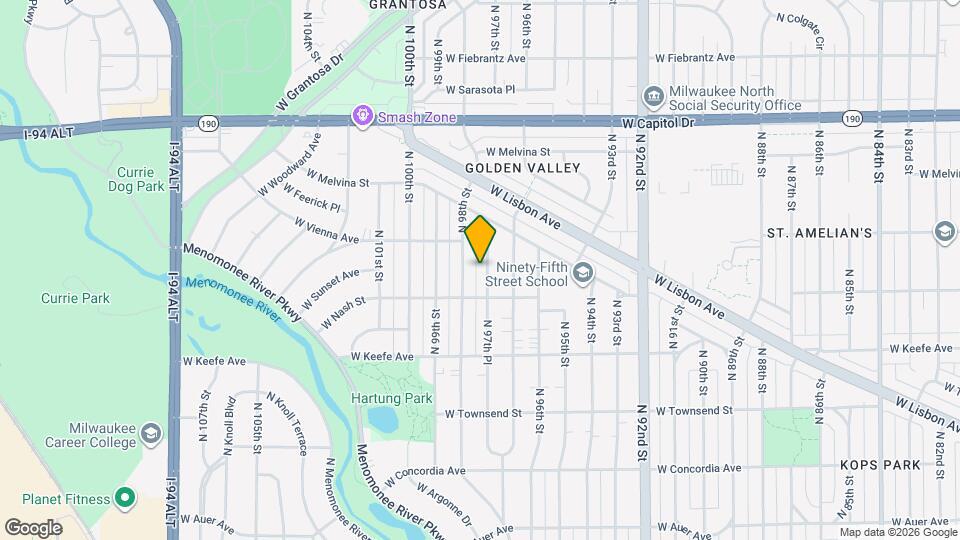 3739 N 97th Pl Mapa y Detalles de la Ubicación