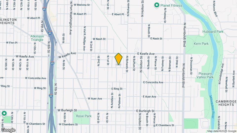 208 E Townsend St Map and Location Details