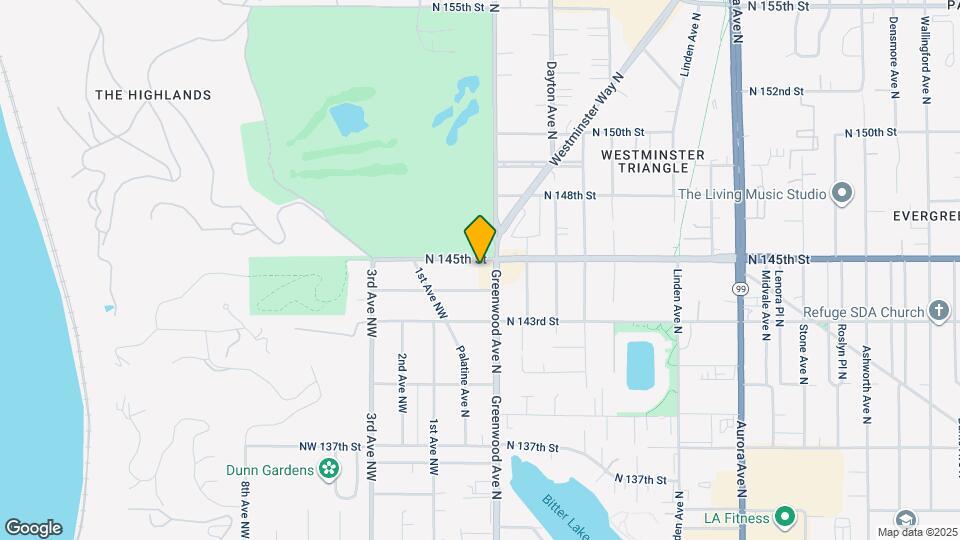 167 N 145th St Map and Location Details