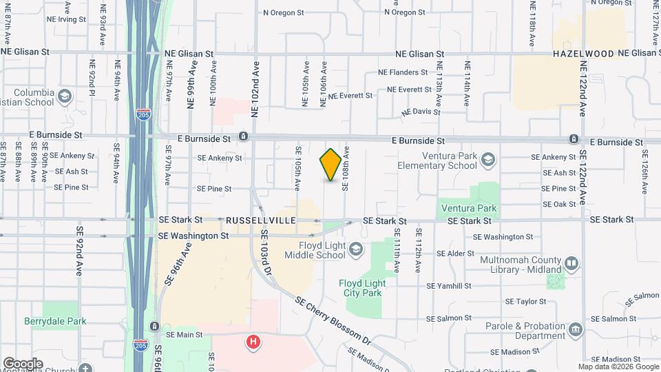 242 SE 106th Ave Mapa y Detalles de la Ubicación