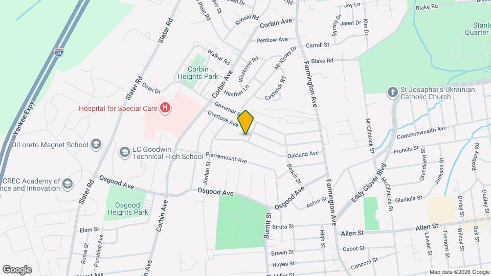 189 Oakland Ave Map and Location Details