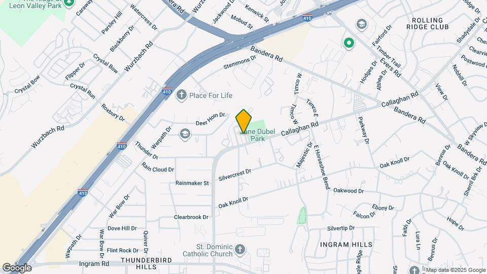 4413 Allentown St Map and Location Details