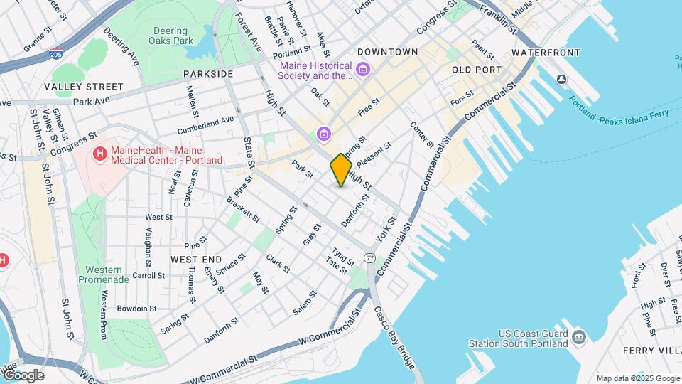 85 Park St Mapa y Detalles de la Ubicación