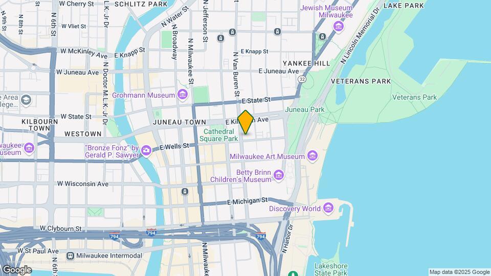 802 N Van Buren St Mapa y Detalles de la Ubicación