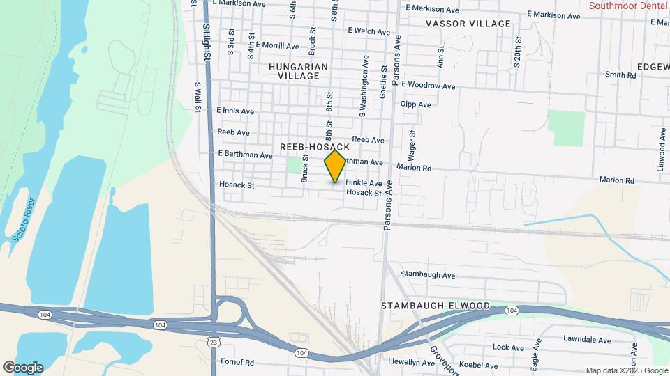 278 Hosack St Map and Location Details