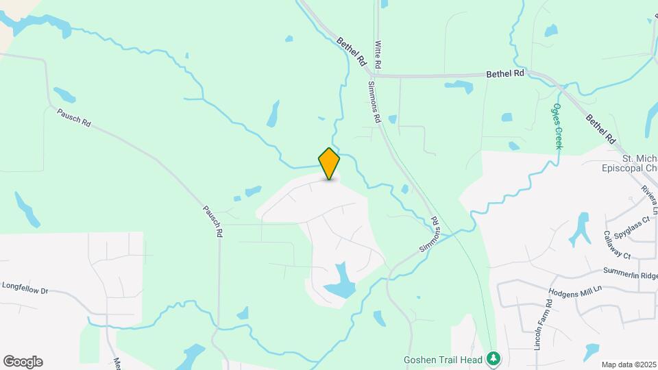 1212 Hickory Point Dr Map and Location Details
