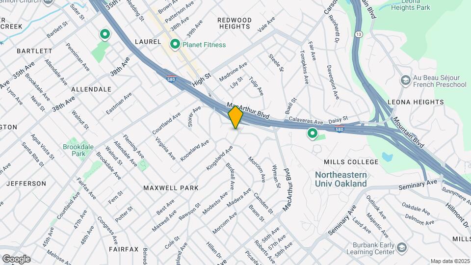 4673 Redding St Map and Location Details