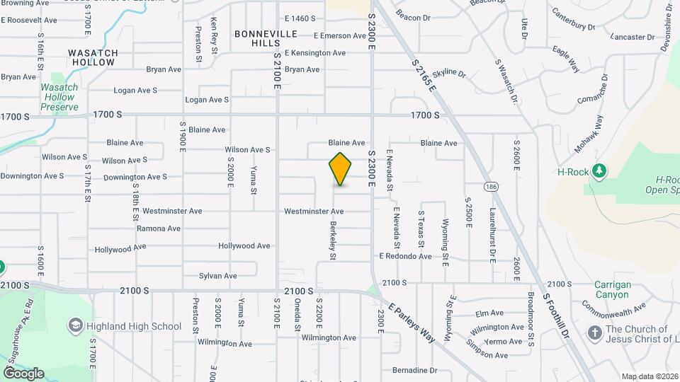 2225 Garfield Ave Map and Location Details