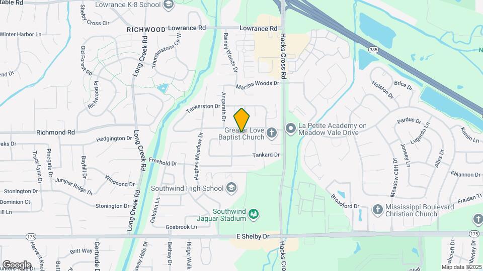 7920 Wentworth Dr Map and Location Details