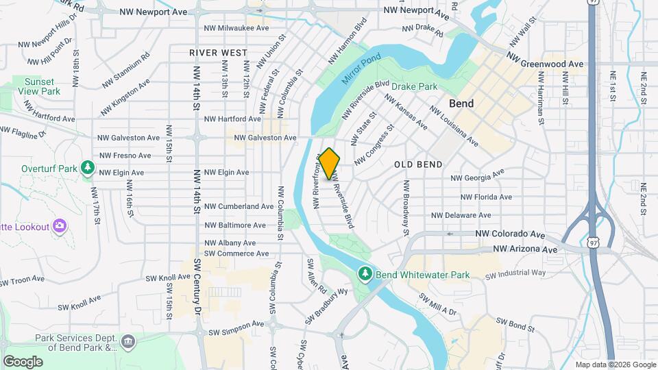 315 NW Riverside Blvd Map and Location Details