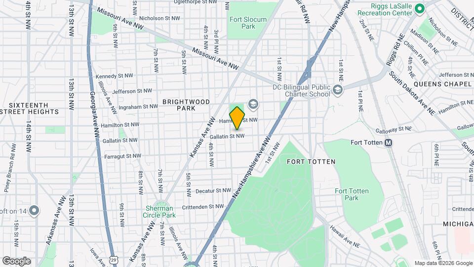249 Gallatin St NW, Unit 249 Gallatin St NW Mapa y Detalles de la Ubicación
