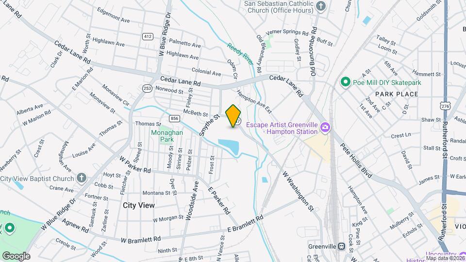 405 Cedar Lane Rd, Unit SI ID1234788P Mapa y Detalles de la Ubicación