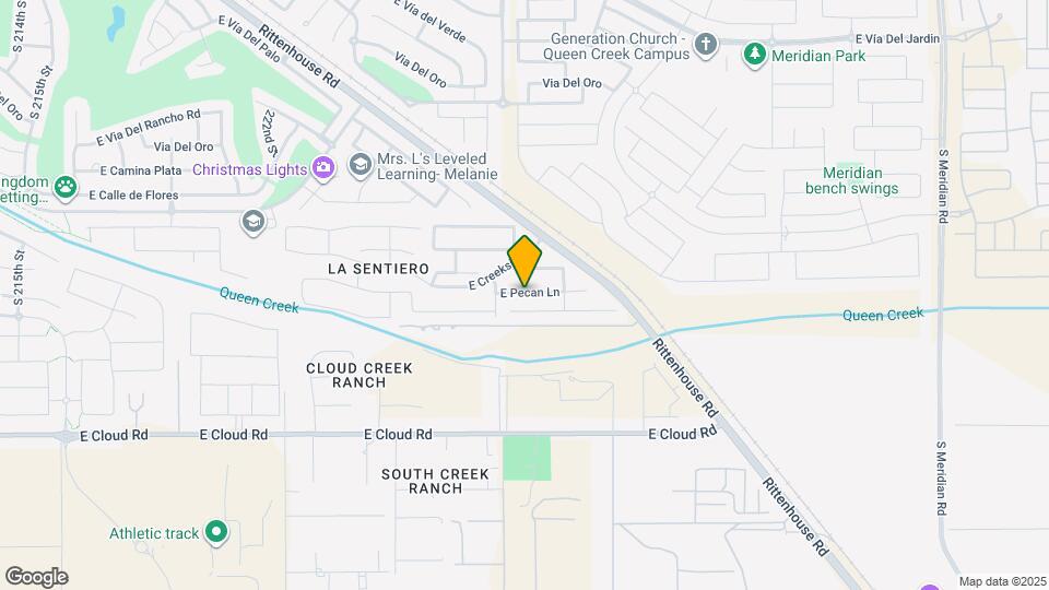 22442 E Pecan Ln Map and Location Details