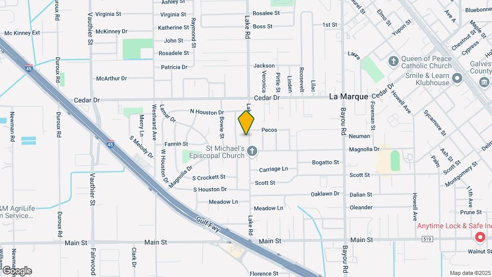 1410 Lake Rd Map and Location Details