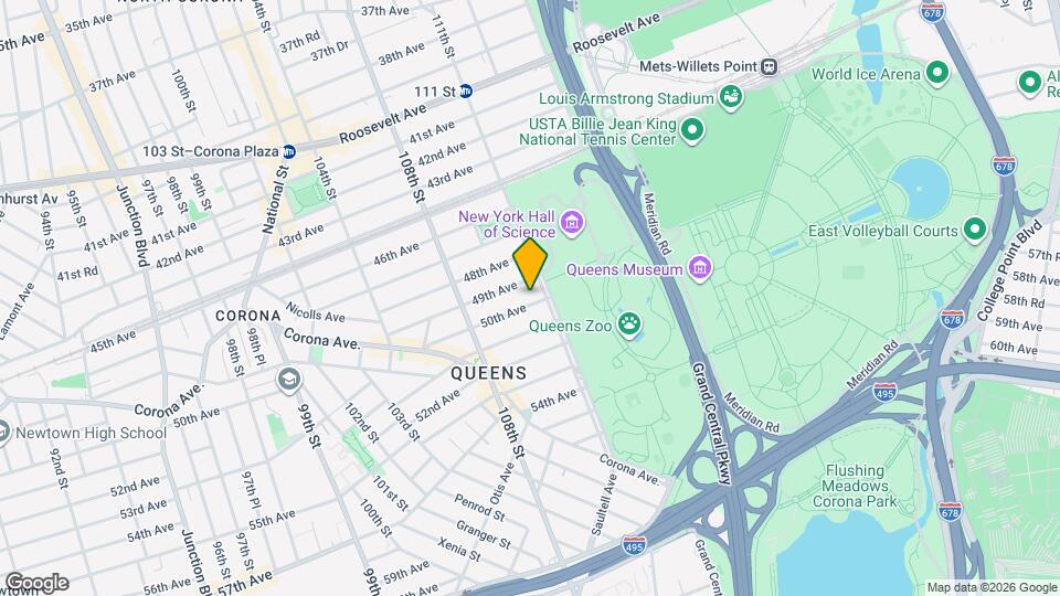 108-69 50th Ave Map and Location Details