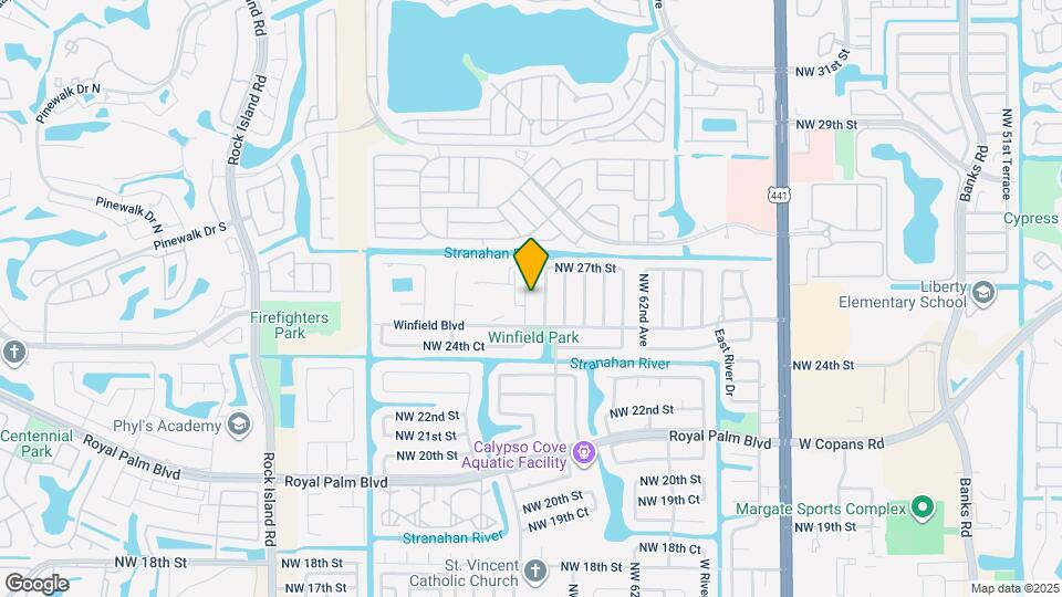 2608 NW 65th Ave Map and Location Details