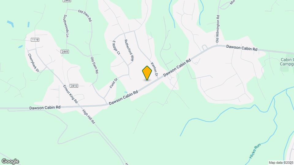 2274 Dawson Cabin Rd Map and Location Details