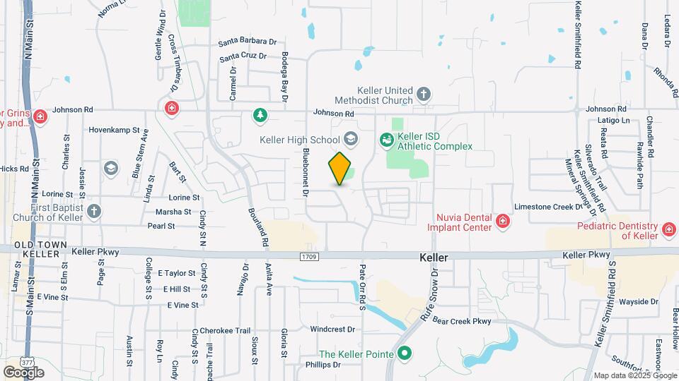 215 Meadowbrook Ln Map and Location Details