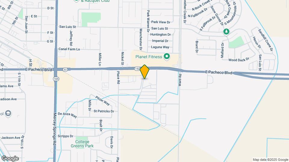 2153 E Pacheco Blvd Map and Location Details