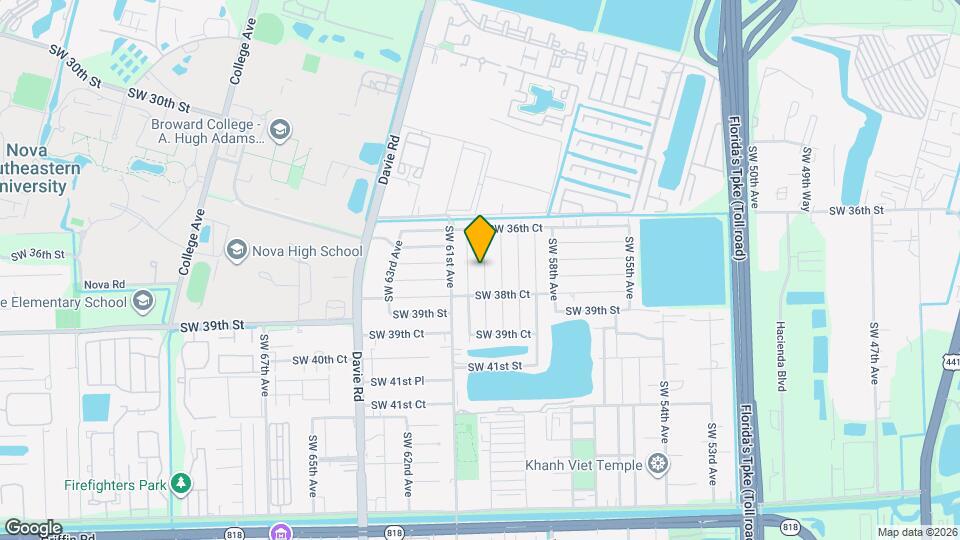 3751 SW 60th Ave Map and Location Details