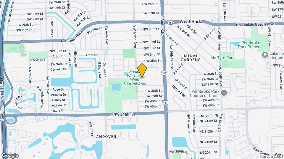 6146 SW 36th Ct Mapa y Detalles de la Ubicación