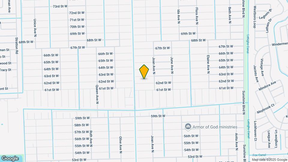 3010 62nd St W Map and Location Details