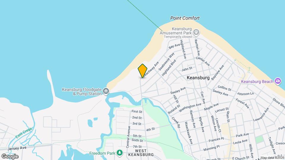 590 Beachway Ave Map and Location Details