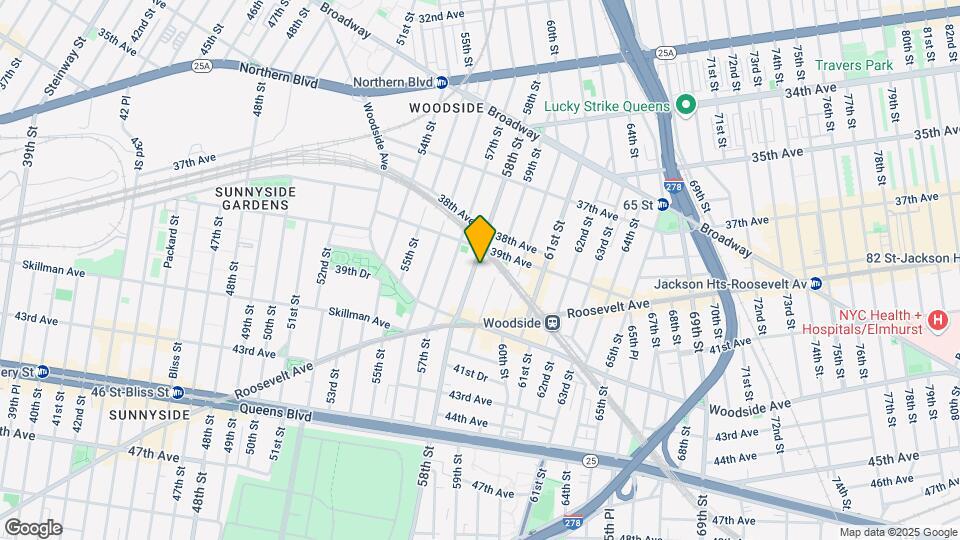 3923 58th St Map and Location Details
