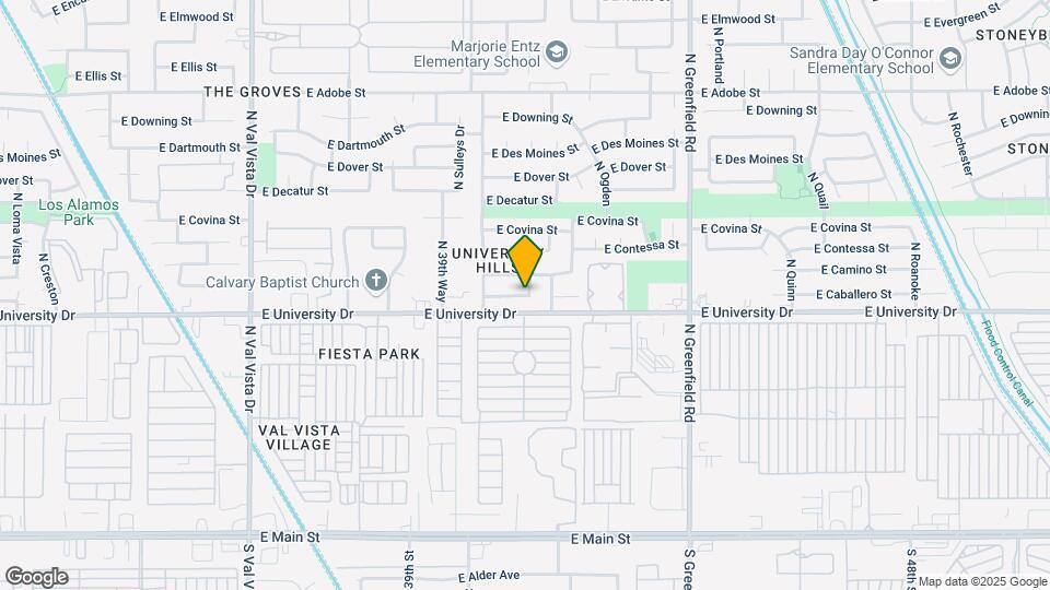 4644 E Caballero St Map and Location Details