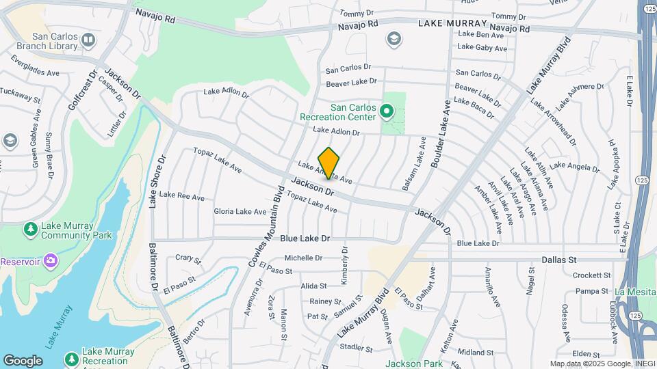 6671 Jackson Dr Map and Location Details