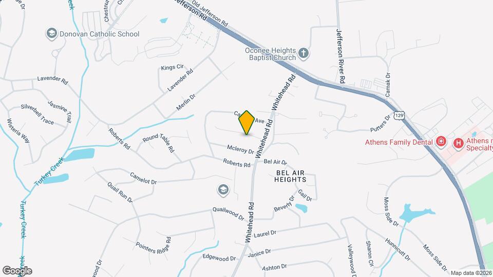 135 Lillian Dr Map and Location Details