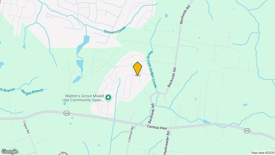 418 Butler Rd Map and Location Details