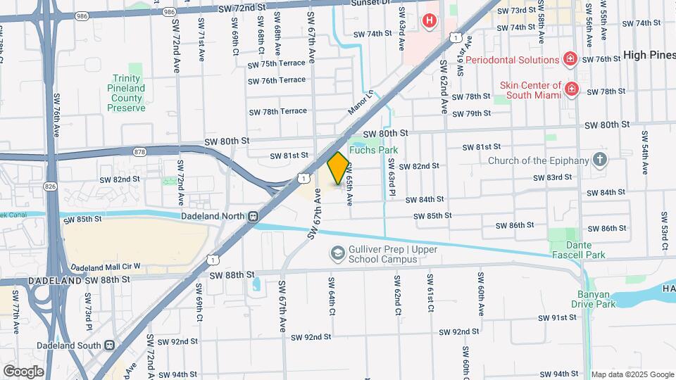 8350 SW 65th Ave Map and Location Details