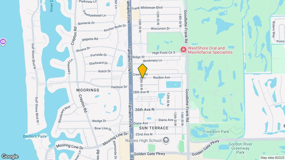 2990 10th St N Map and Location Details