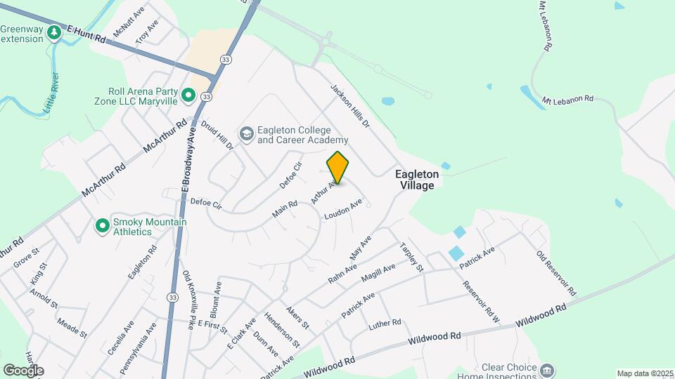 519 Arthur Ave Map and Location Details