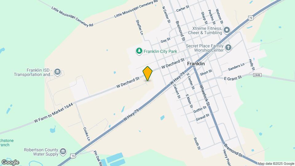 Franklin Trails Senior Apartments Map and Location Details