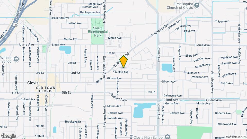 1525 Escalon Ave, Unit 202 Map and Location Details