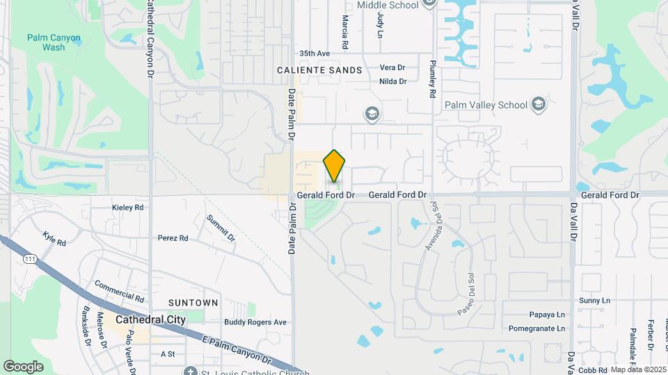 69130 Gerald Ford Dr, Unit Jardin De Leones 55 and u Map and Location Details