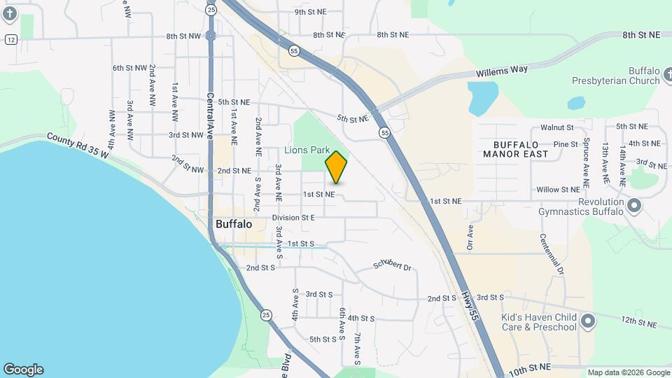 505 1st St NE Map and Location Details