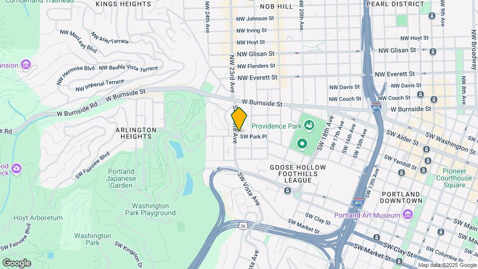 2245 SW Park Pl Mapa y Detalles de la Ubicación